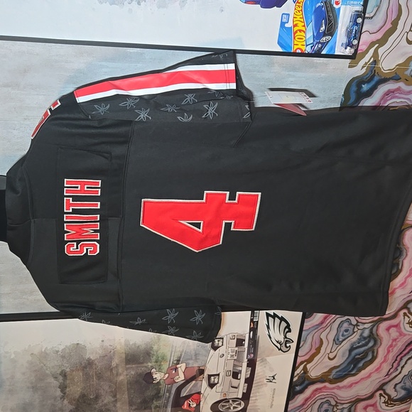 M Ohio State Buckeyes #4 Smith Black Alternate Jersey - Picture 6 of 8